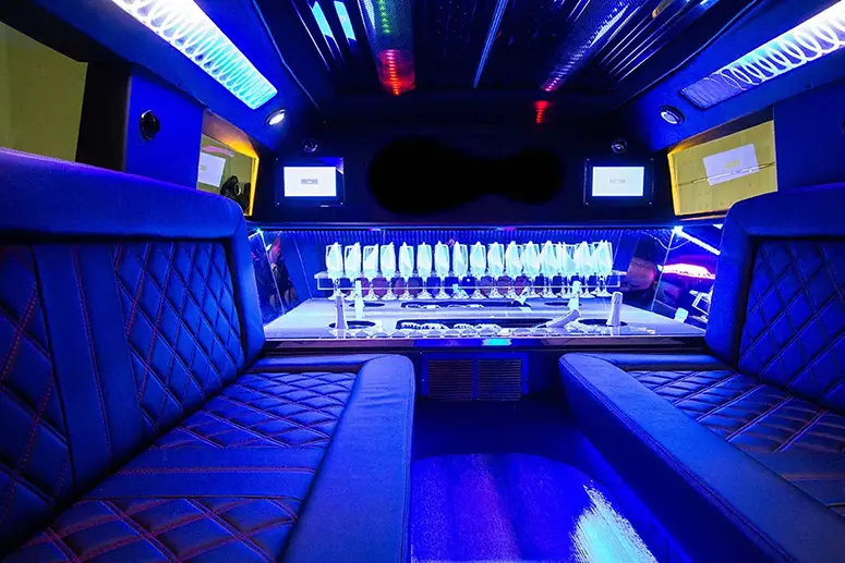 Stretch Hummer Side View
