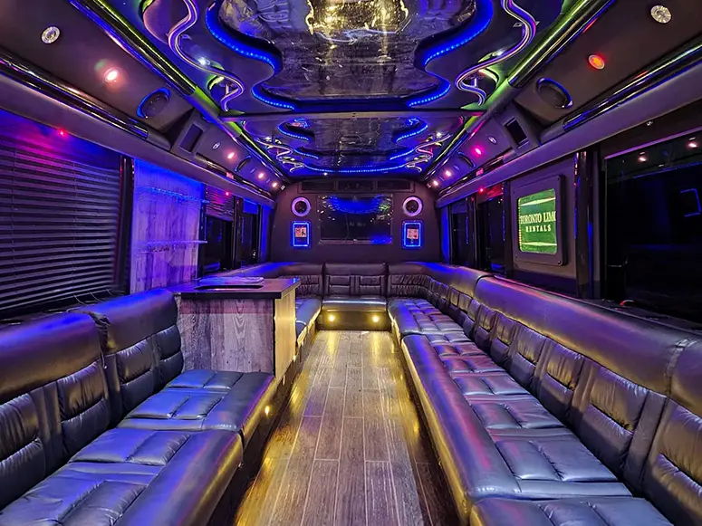 20 Passenger Party Bus Toronto Exterior