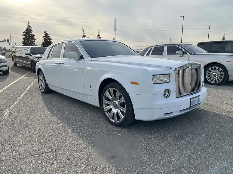 Rolls-Royce Phantom wedding car rental, Toronto